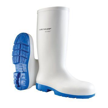 Сапоги резиновые Dunlop Acifort Classic+ белые р.40