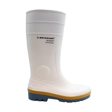 Чоботи гумові Dunlop Acifort Tricolour білі р.43