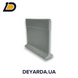 Склопластиковий профіль (ригель) 90x26x5,5 сірий