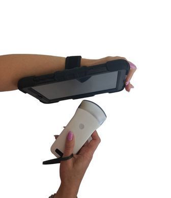 Беспроводной УЗИ датчик конвексный 3.5MHz Kaixin BIOSCAN-W1