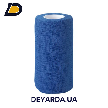 Бандаж для копит Vetlastic, 450 см х 7,5 см, синій