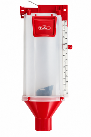 Дозатор корму PIGTEK, 1-смуговий, 9 л