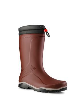 Чоботи гумові Dunlop Blizzard, до -15&deg;C, бордовий р.39