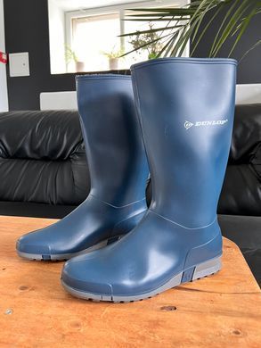 Чоботи гумові Dunlop Sport сині р.36