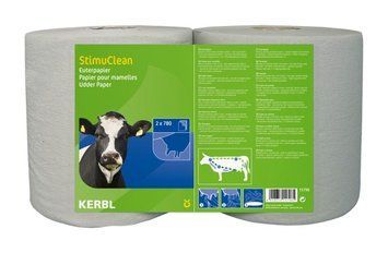 Паперові серветки STIMU CLEAN для очищення вимені, KERBL