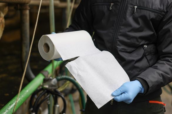 Паперові серветки Uddero Clean для очищення вимені, KERBL
