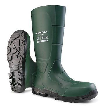 Сапоги резиновые Dunlop JobGUARD зеленые, full safety (стальной носок и подошва), р.43 (арт.NA2KL01)